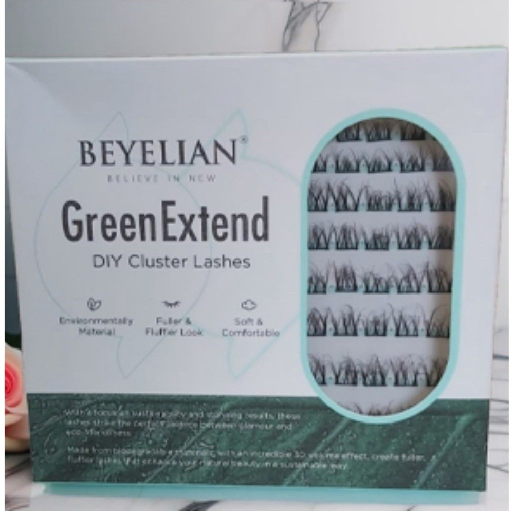 BEYELIAN GreenExtend DIY‎ Cluster Lashes – Mixed Lengths (10mm & 12mm)